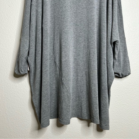 NWT Free People - We The Free Turtle Neck Tunic Top heather grey medium - Picture 12 of 14